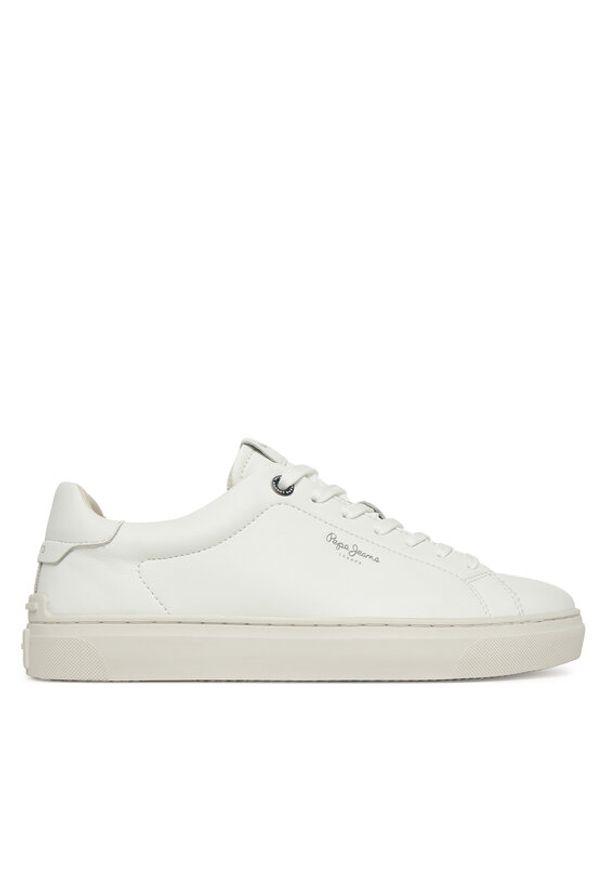 Pepe Jeans Sneakersy Camden Club M PMS00020 Biały. Kolor: biały. Materiał: skóra, syntetyk