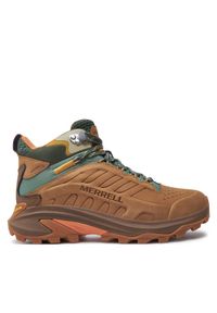 Merrell Trekkingi Moab Speed 2 Mid Ltr Wp J038426 Brązowy. Kolor: brązowy. Materiał: nubuk, skóra #1