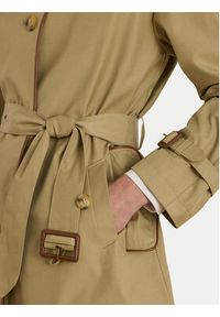 Lauren Ralph Lauren - LAUREN RALPH LAUREN Trencz 297979525001 Beżowy Regular Fit. Kolor: beżowy. Materiał: syntetyk