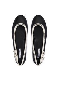 Karl Lagerfeld - KARL LAGERFELD Baleriny Karo KL40129 Czarny. Kolor: czarny. Materiał: skóra #3