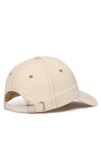 Calvin Klein Czapka z daszkiem LV04F5061G Écru. Kolor: kremowy. Materiał: bawełna #2