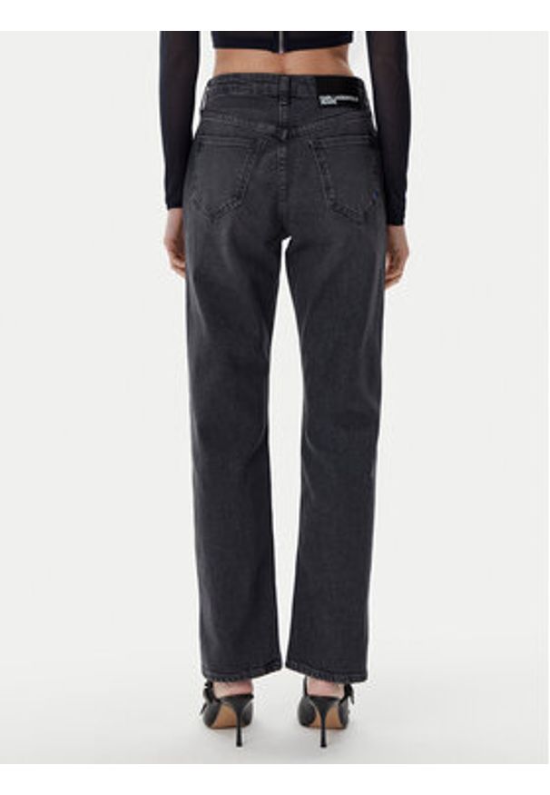 Karl Lagerfeld Jeans Jeansy A1W10029 Szary Straight Fit. Kolor: szary