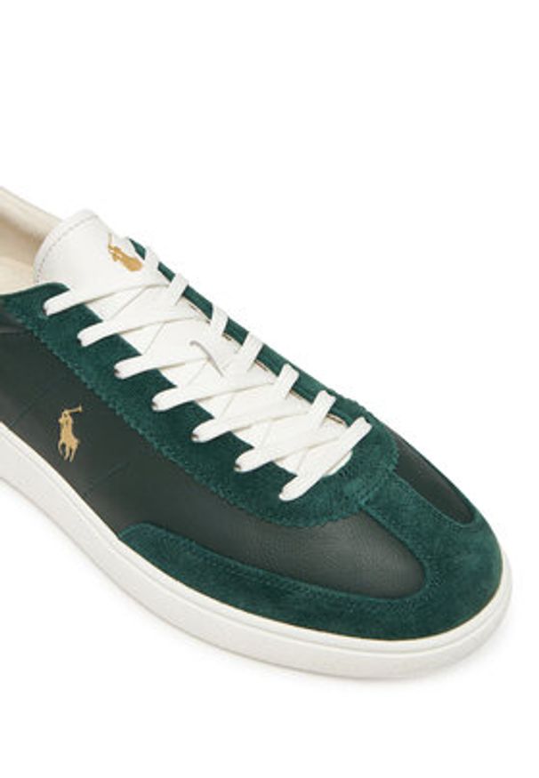 Polo Ralph Lauren Sneakersy 809973701003 Czarny. Kolor: czarny. Materiał: skóra