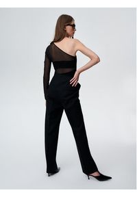 Undress Code Spodnie materiałowe Dolce 602 Czarny Relaxed Fit. Kolor: czarny. Materiał: wełna #5