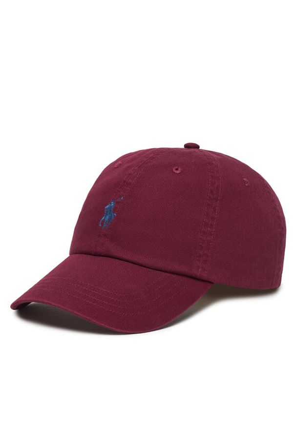 Polo Ralph Lauren Czapka z daszkiem 211912843011 Fioletowy. Kolor: fioletowy. Materiał: bawełna