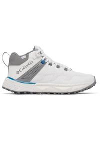 columbia - Buty trekkingowe męskie Columbia 75 Outdry Mid. Kolor: biały, wielokolorowy, szary. Materiał: materiał, syntetyk. Szerokość cholewki: normalna