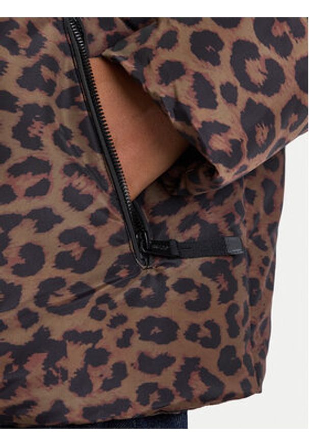 Guess Kurtka zimowa W5BL47 W3702 Brązowy Regular Fit. Kolor: brązowy. Materiał: syntetyk. Sezon: zima