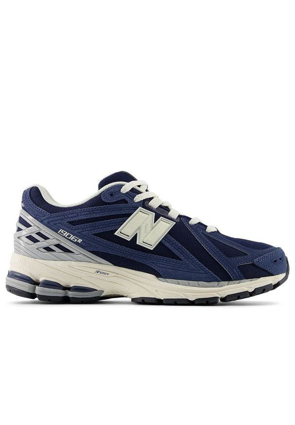 Buty New Balance M1906REI - granatowe. Kolor: niebieski. Materiał: guma, skóra, syntetyk, materiał. Szerokość cholewki: normalna. Sport: turystyka piesza