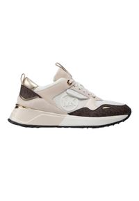 Michael Kors - MICHAEL KORS Beżowe sneakersy Theo Trainer, Rozmiar 41. Kolor: beżowy #4