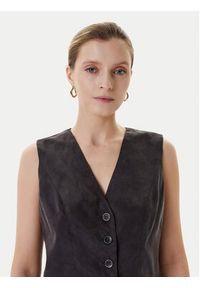 Guess Kamizelka W5YH51 WH5N2 Czarny Regular Fit. Kolor: czarny. Materiał: wiskoza #5