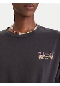 Billabong T-Shirt Floral Rocker EBJZT00590 Czarny Loose Fit. Kolor: czarny. Materiał: bawełna #3