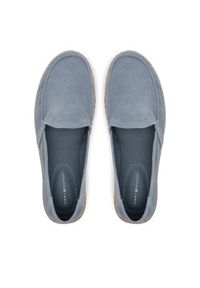 TOMMY HILFIGER - Tommy Hilfiger Espadryle Hilfiger Flex Espa Suede Loafer FM0FM05392 Szary. Kolor: szary. Materiał: zamsz, skóra #5