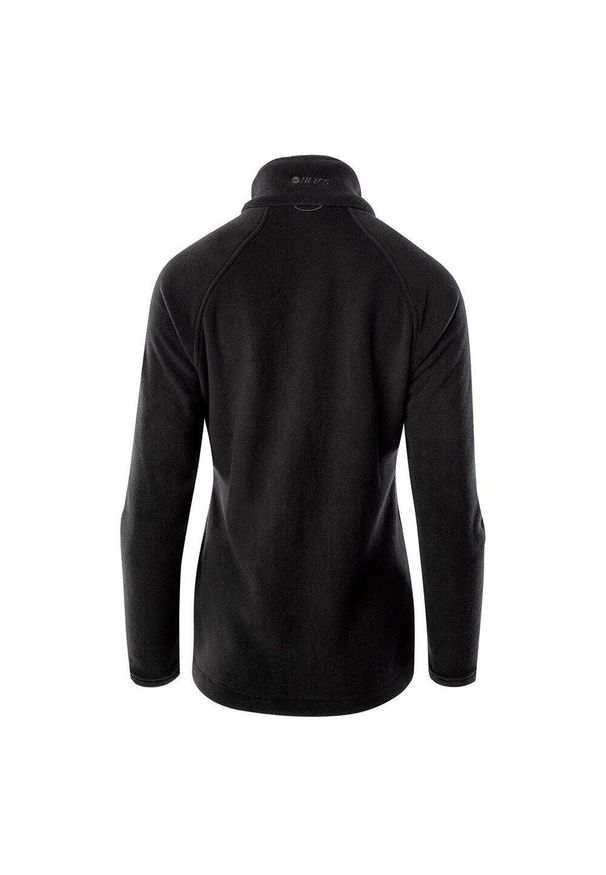 Hi-tec - Bluza Polarowa Damska Harriet. Kolor: czarny. Materiał: polar. Sezon: zima. Sport: turystyka piesza