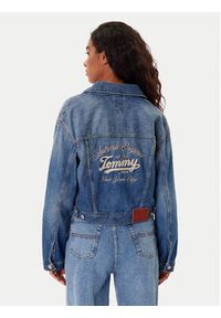 Tommy Jeans Kurtka jeansowa DW0DW21061 Granatowy Regular Fit. Kolor: niebieski. Materiał: bawełna #4