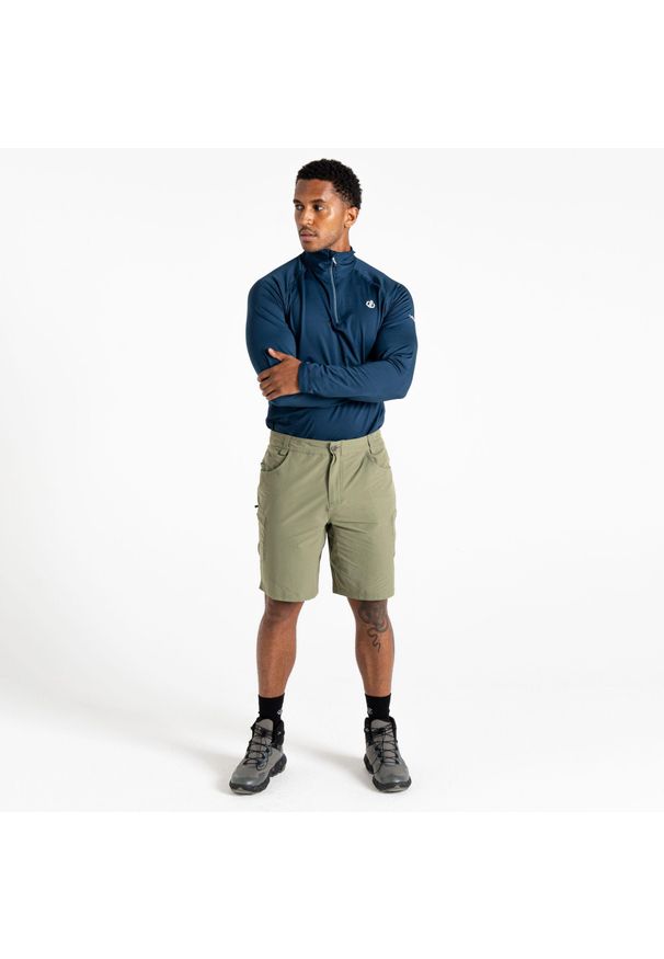 DARE 2B - Męskie dostrojone w skrócie. Kolor: zielony. Sport: kolarstwo, turystyka piesza