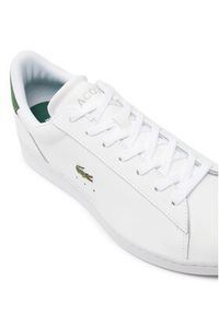 Lacoste Sneakersy 748SMA0011 Biały. Kolor: biały. Materiał: skóra #5