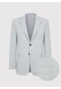 Pako Lorente - PAKO LORENTE – Marynarka garniturowa w kolorze jasnoszarym. Kolor: szary. Materiał: poliester, elastan, wiskoza. Wzór: gładki #9