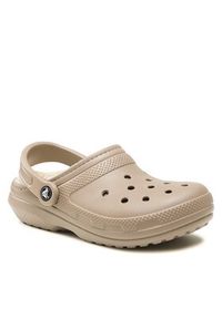 Crocs Klapki Crocs Classic Lined Clog 203591 Beżowy. Kolor: beżowy #2