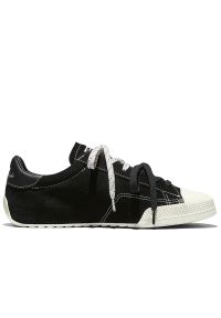 Buty unisex Converse Chuck Taylor Lo A16123C - czarne. Kolor: czarny. Materiał: guma, skóra, zamsz. Szerokość cholewki: normalna. Wzór: aplikacja. Obcas: na obcasie. Model: Converse All Star #1