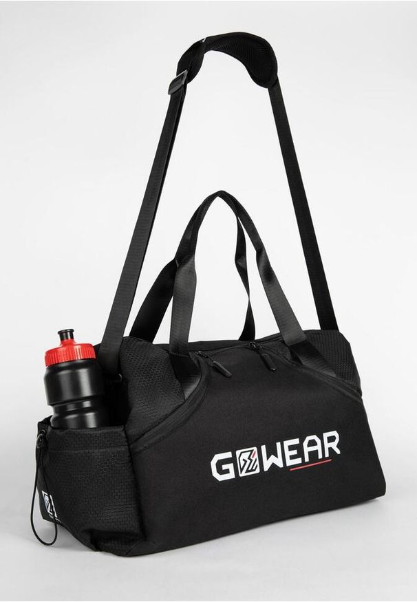 GORILLA WEAR - Gwear Everyday Gym Bag - Czarny. Kolor: biały. Sport: fitness