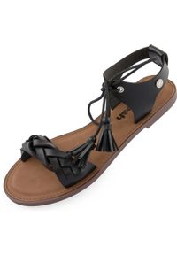 Refresh - Czarne Ekologiczne Sandały Damskie - Rozmiar 38. Kolor: czarny. Sezon: lato #2