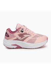 Buty do biegania dziecięce Joma Speed. Zapięcie: rzepy. Kolor: różowy. Materiał: syntetyk, tkanina, materiał. Szerokość cholewki: normalna. Sport: bieganie