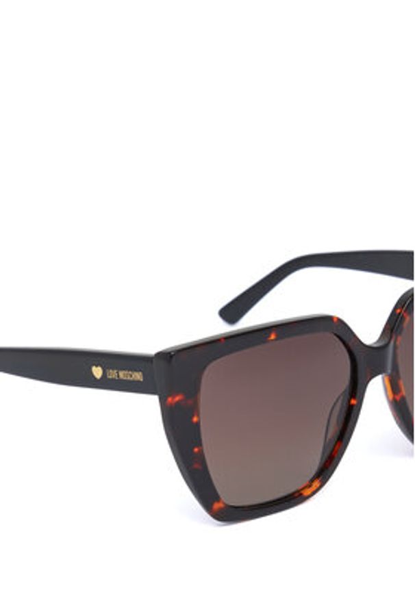 Love Moschino - LOVE MOSCHINO Okulary przeciwsłoneczne MOL088/S 207838 Brązowy. Kolor: brązowy