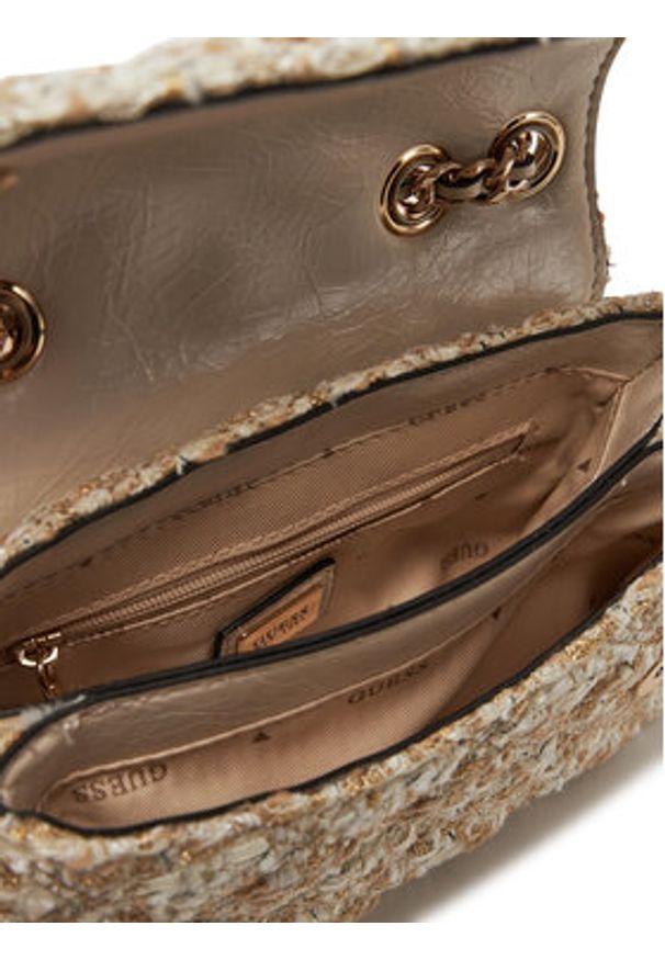 Guess Torebka HWGM87 48740 Złoty. Kolor: złoty. Materiał: skórzane