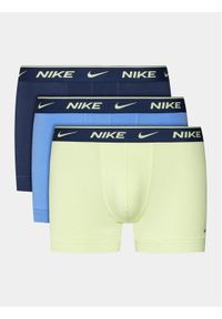 Nike Komplet 3 par bokserek 0000KE1008 Kolorowy. Materiał: bawełna. Wzór: kolorowy