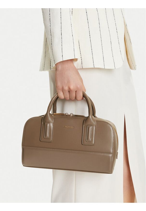 Gino Rossi Torebka CEO-INES-LX10148 Beżowy. Kolor: beżowy