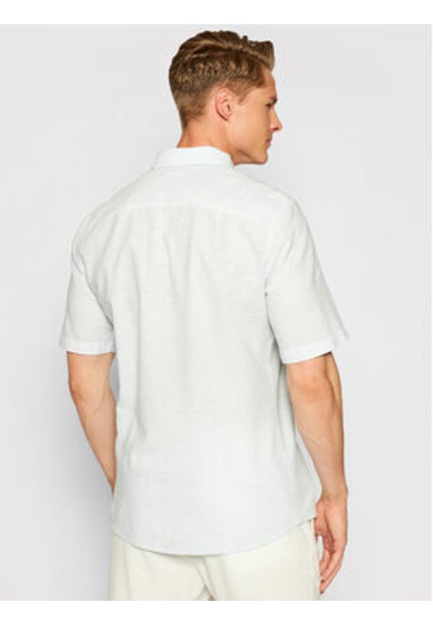 Only & Sons Koszula Caiden 22009885 Niebieski Slim Fit. Kolor: niebieski. Materiał: bawełna