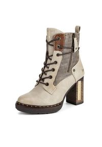 Mustang Trzewiki 1336-510 Beżowy. Kolor: beżowy. Materiał: materiał #7