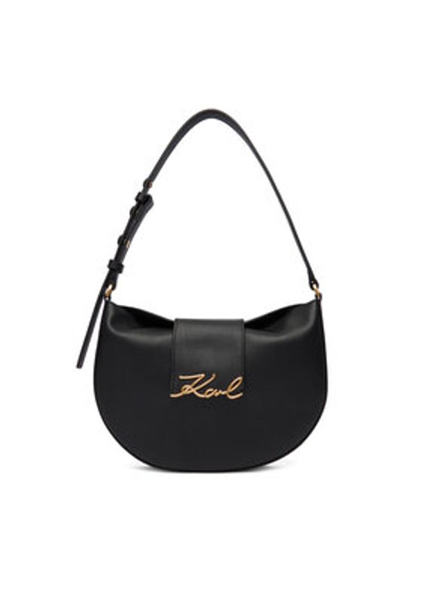 Karl Lagerfeld - KARL LAGERFELD Torebka B1W30059 Czarny. Kolor: czarny. Materiał: skórzane