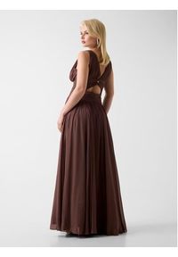 Marciano Guess Sukienka codzienna 182358 Brązowy Classic Fit. Okazja: na co dzień. Kolor: brązowy. Typ sukienki: proste. Styl: casual #3