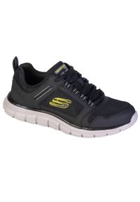 skechers - Buty sportowe Sneakersy męskie, Skechers Track-Knockhill. Kolor: czarny. Sport: turystyka piesza #1