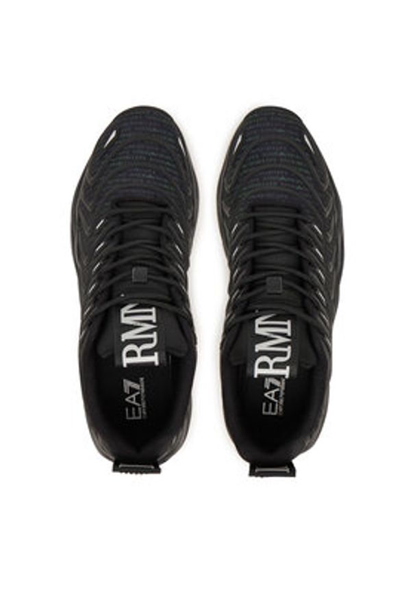 EA7 Emporio Armani Sneakersy 7X000303 AF18441 MZ547 Czarny. Kolor: czarny. Materiał: materiał