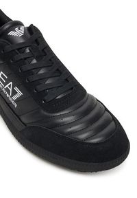 EA7 Emporio Armani Sneakersy 7X000406 AF19827 MC357 Czarny. Kolor: czarny. Materiał: skóra #4