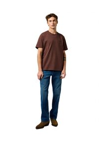 Wrangler - MESKA KOSZULKA WRANGLER SIGN OFF TEE MAHOGANY 112371484 #5