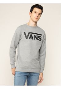 Vans Bluza Classic Crew II VN0A456AADY1 Szary Regular Fit. Kolor: szary. Materiał: bawełna