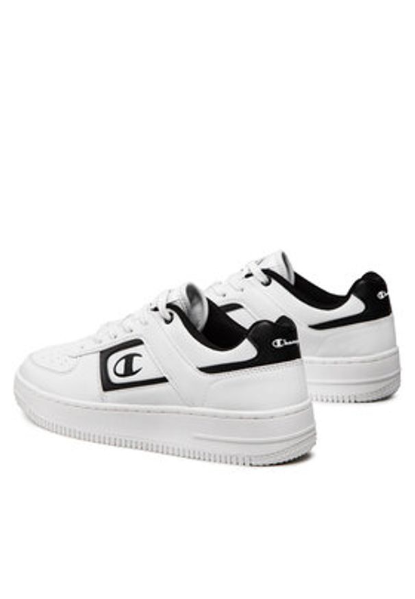 Champion Sneakersy Charet S21883-CHA-WW006 Biały. Kolor: biały. Materiał: skóra