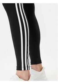 Adidas - adidas Legginsy adicolor 3-Stripes JX5242 Szary Slim Fit. Kolor: szary. Materiał: bawełna #4
