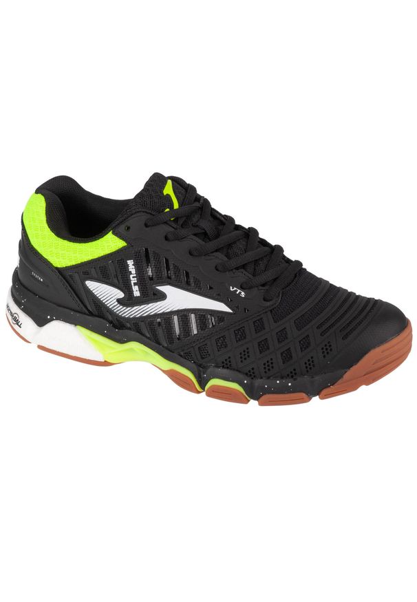 Buty do siatkówki męskie Joma V.Impulse. Kolor: czarny, żółty, wielokolorowy. Materiał: materiał, syntetyk. Sport: siatkówka