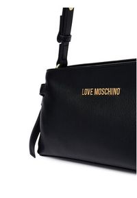 Love Moschino - LOVE MOSCHINO Torebka JC4060PP1PLL0000 Czarny. Kolor: czarny. Materiał: skórzane #4