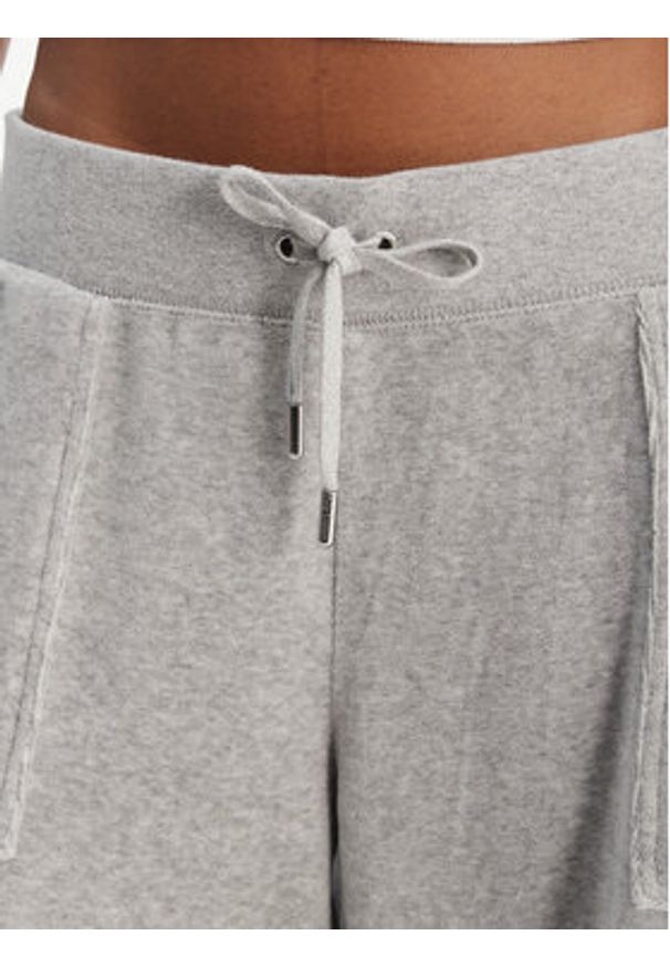 Juicy Couture Spodnie dresowe Yuka JCBBJ225803 Szary Wide Leg. Kolor: szary. Materiał: bawełna