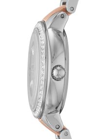 Fossil - Zegarek ES3405. Kolor: srebrny. Materiał: materiał #3
