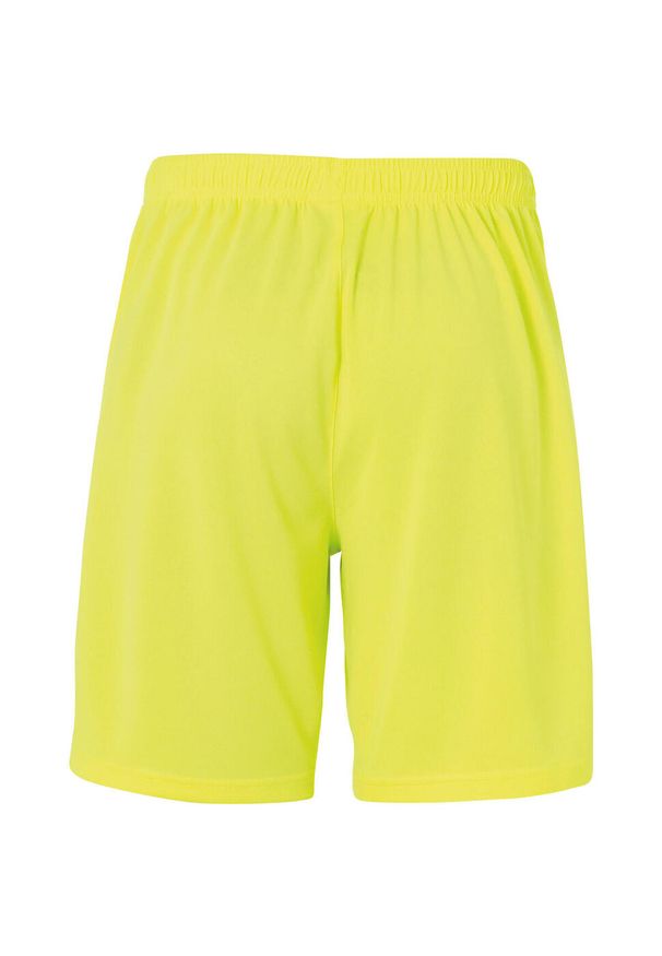 UHLSPORT - Szorty Uhlsport center basic. Kolor: żółty, wielokolorowy, niebieski. Materiał: materiał. Długość: krótkie. Sport: fitness, piłka nożna