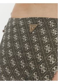 Guess Dół od bikini E5GO27 KCRL2 Zielony. Kolor: zielony. Materiał: syntetyk #3