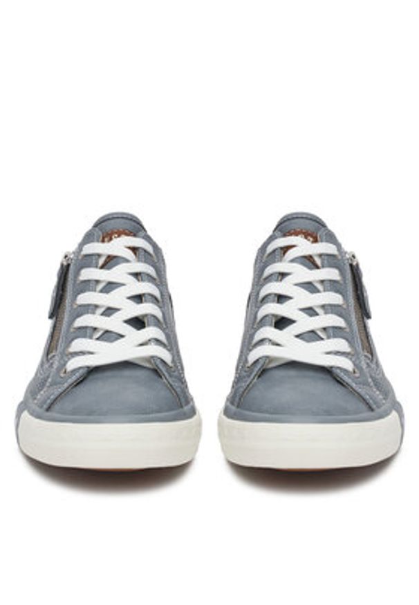 Mustang Tenisówki 1146-316 Szary. Kolor: szary. Materiał: skóra