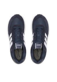 Adidas - adidas Sneakersy Run 80s GV7303 Granatowy. Kolor: niebieski. Materiał: skóra. Sport: bieganie #4