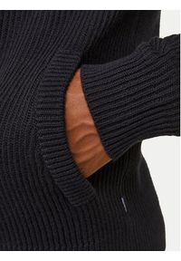 Jack & Jones - Jack&Jones Kardigan Pannel 12258474 Czarny Regular Fit. Kolor: czarny. Materiał: bawełna, syntetyk #6
